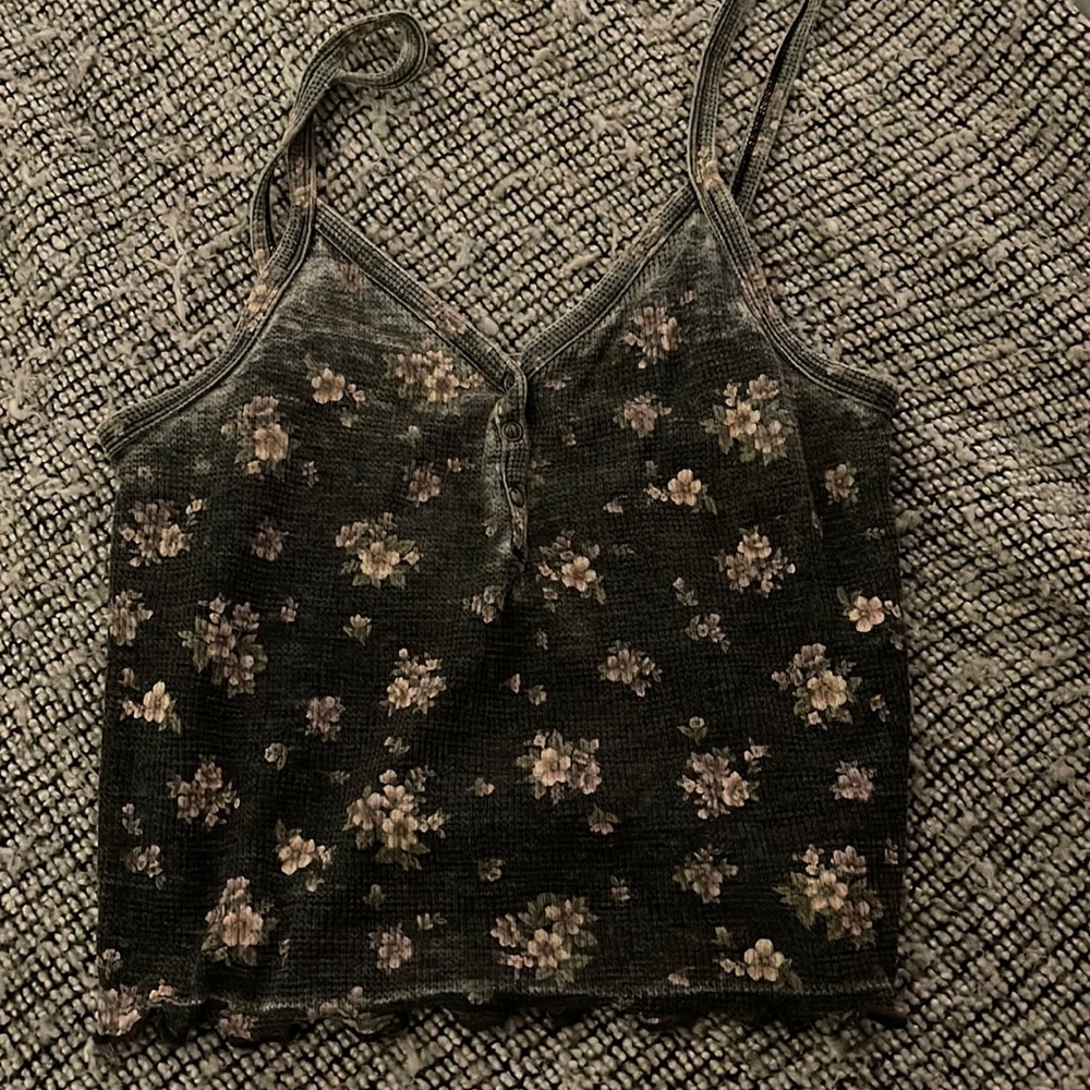 Floral tank top